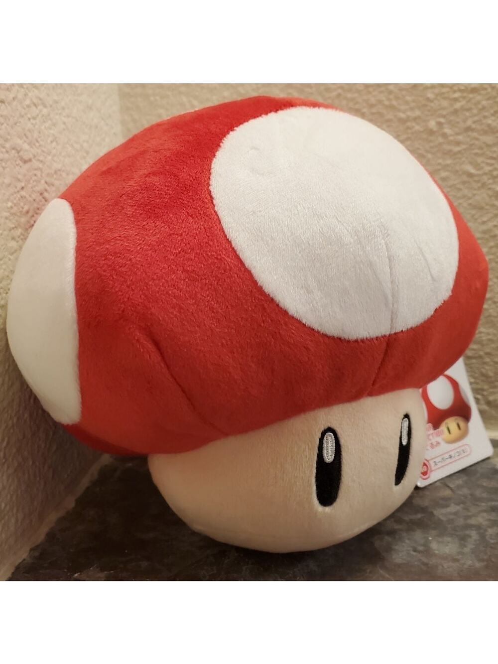 Plush - Red Super Mushroom 6 Inch (NEW) - Super Mario - Nintendo